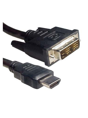 HDMI кабел, HDMI-DVI, 10m, черен, VALUELINE