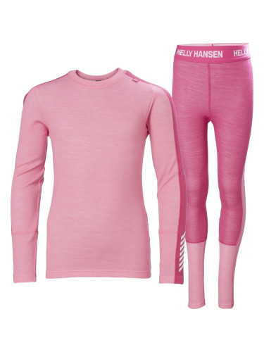 Helly Hansen JR Lifa Merino Midweight Set Sugar Pink 164/14 Чорапи / Бельо