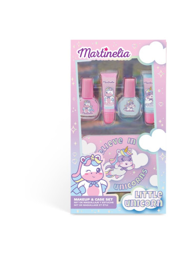 Martinelia Little Unicorn Makeup & Case комплект за деца 3+