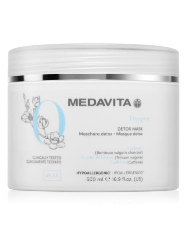 Medavita Oxygen Detox Mask детоксикираща маска за коса и скалп 500 мл.