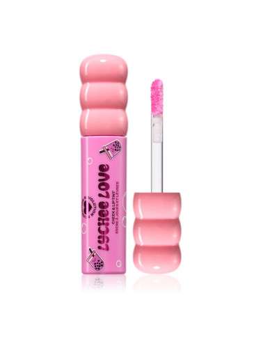 I Heart Revolution Bubble Tea Milky Blush & Lip мултифункционален грим за устни и скули цвят Lychee Love Pink 1.8 мл.