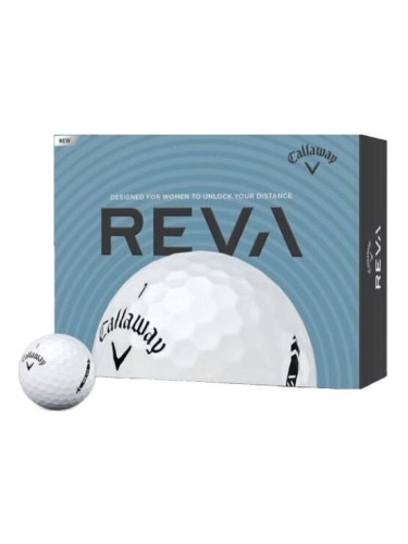 Callaway REVA White Нова топка за голф