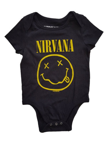 Nirvana Риза Yellow Happy Face Kids Black 0-3 Months