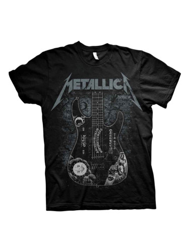 Metallica Риза Hammett Ouija Guitar Unisex Black XL