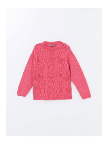 LC Waikiki Crew Neck Girl's Knitwear Sweater