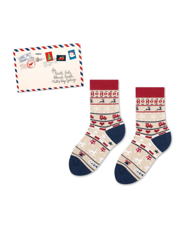 ZOOKSY/RAINBOW SOCKS Детски коледни чорапи Zooxy Letter