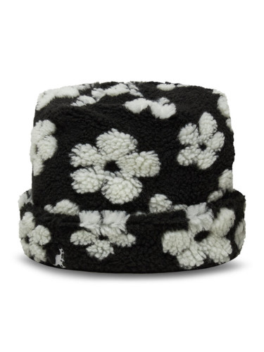 Kangol Шапка Floral Fleece Beanie K5421 Черен