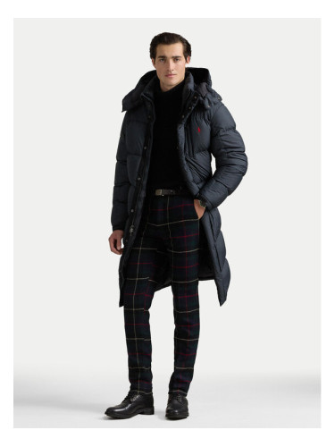 Polo Ralph Lauren Зимно палто 710962406002 Черен Regular Fit