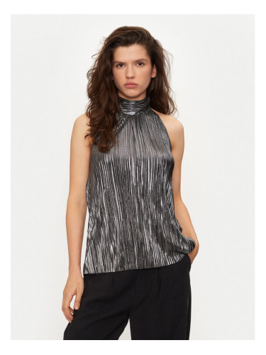 Bruuns Bazaar Блуза BBW3706 Сребрист Regular Fit