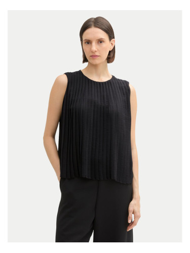 Tom Tailor Блуза 1043223 Черен Regular Fit