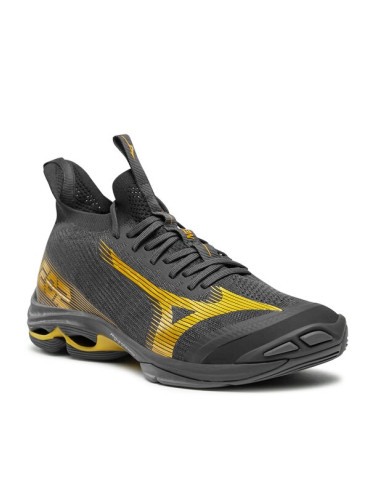 Mizuno Обувки за зала Wave Lightning Neo2 V1GA2202 Черен