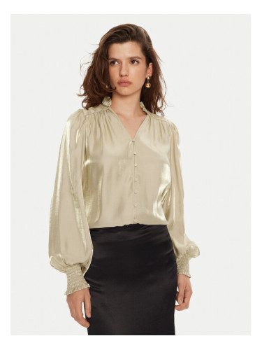Bruuns Bazaar Блуза Harrietta BBW4228 Златист Regular Fit