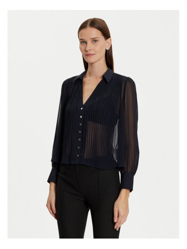 Morgan Риза 242-CPLIA Тъмносин Regular Fit