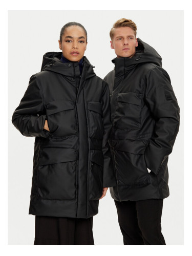 Rains Зимно яке Unisex Askim 15930 Черен Regular Fit