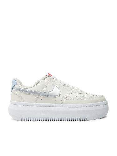 Nike Сникърси Court Vision Alta DV2176 001 Екрю