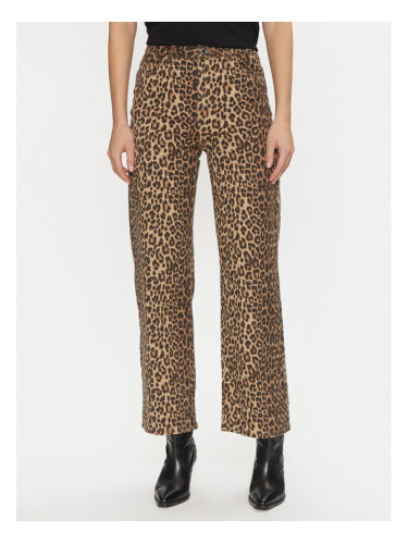 Vero Moda Дънки Tessa 10330128 Кафяв Wide Leg