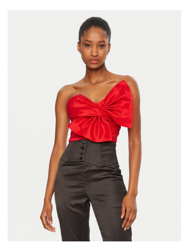 Bardot топ 59744TB Червен Slim Fit