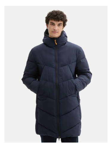 Tom Tailor Denim Зимно яке 1041777 Тъмносин Regular Fit