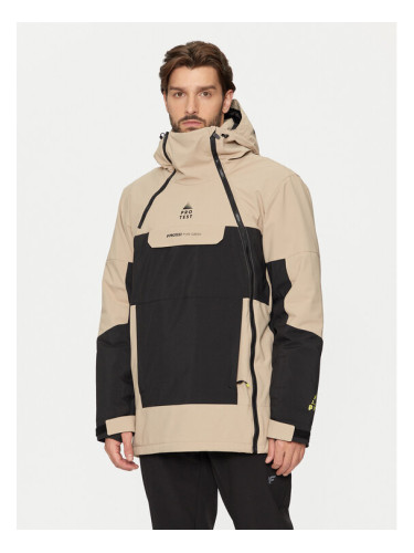 Protest Скиорско яке Dazzle 6710844 Бежов Relaxed Fit