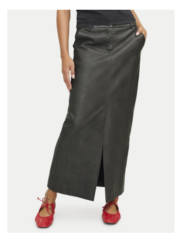 JJXX Пола от имитация на кожа Maddy 12262132 Черен Regular Fit