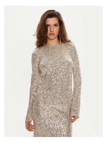 Bruuns Bazaar Блуза Ellias BBW4194 Златист Slim Fit