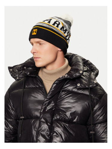 Under Armour Шапка M Halftime Pom Beanie 1386634-111 Бял