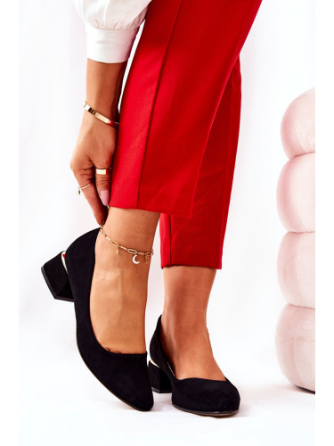 Boto Велурени помпи Lewski 3118 Черни