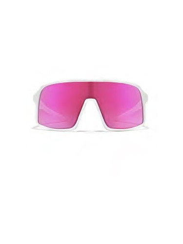 Sports sunglasses WAYE - 7 White w Pink Multi lens Cat. 3