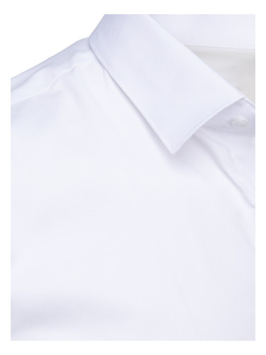 Men's long-sleeved shirt white Dstreet