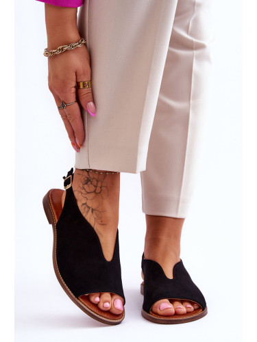 Boto Дамски велурени сандали Lewski Shoes