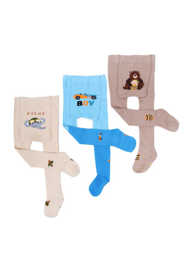 Yoclub Kids's 3Pack Tights RAB-0004C-A100