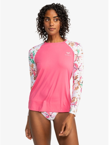 Women's swimming T-shirt Roxy LYCRA PRINTED