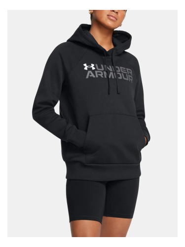 Women's Under Armour Rival Fleece Wordmark Hoodie