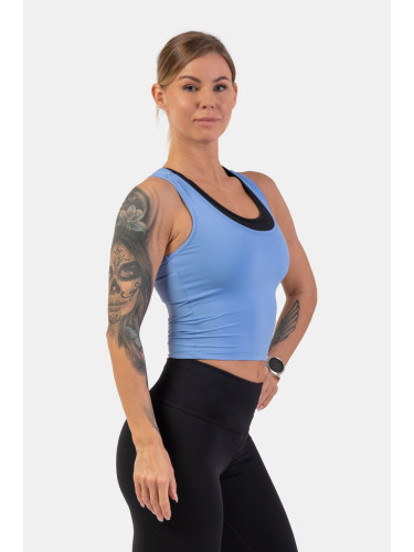 NEBBIA Sports slim-fit crop tank top