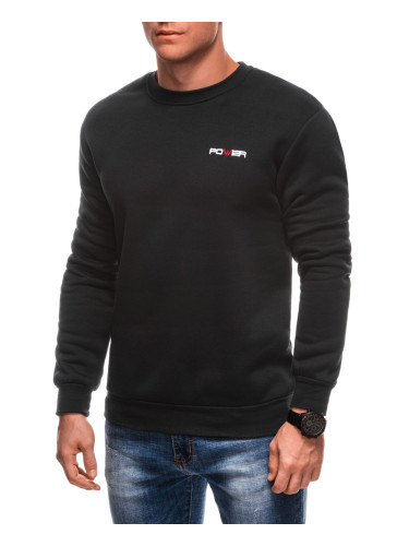 Edoti Men's hoodless sweatshirt