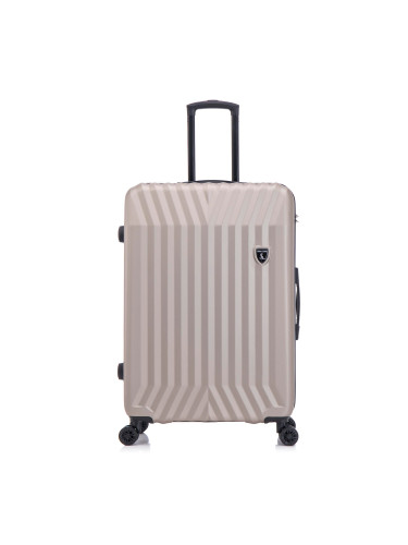 Semiline Unisex's ABS Suitcase T5858-2  24 Inches