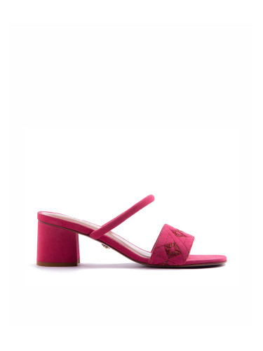 АРХИВ - QUILTED DIAMOND MULE 55 DEEP PINK