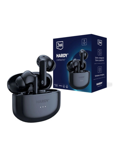 Слушалки Bluetooth безжични 3mk HARDY LifePods Pro, Черни