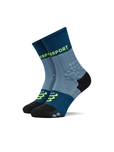 Дълги чорапи unisex Compressport Pro Racing Socks Winter Trail SCRU2045 Син