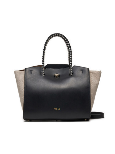 Дамска чанта Furla Genesi M Tote WB00811-BX2601-2183S-1007 Черен