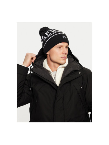 Шапка Under Armour M Halftime Pom Beanie 1386634-001 Черен