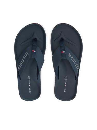 Джапанки Tommy Hilfiger Comfort Hilfiger Beach Sandal FM0FM05341 Тъмносин