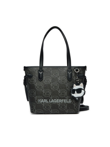 Дамска чанта KARL LAGERFELD A1W30134 Черен