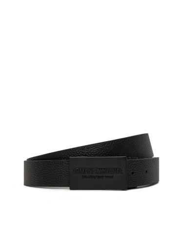 Мъжки колан Armani Exchange XM000289 Черен