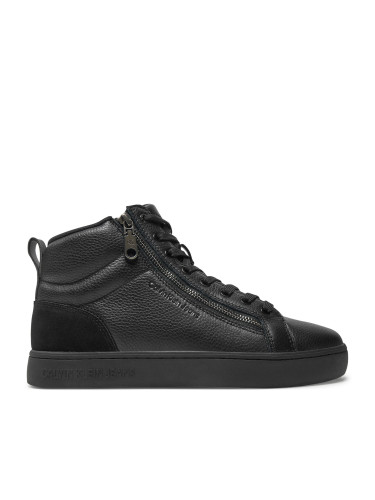 Сникърси Calvin Klein Jeans Classic Cupsole Zip Mid In YM0YM01156 Черен