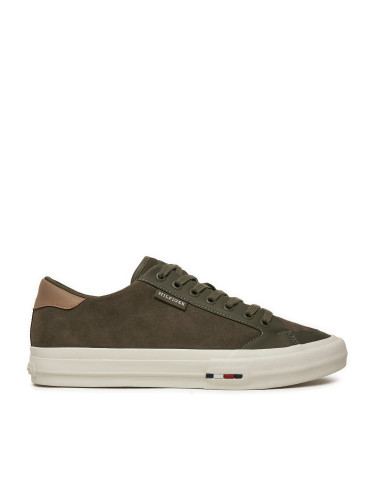 Сникърси Tommy Hilfiger Vulc Street Low FM0FM05458 Зелен