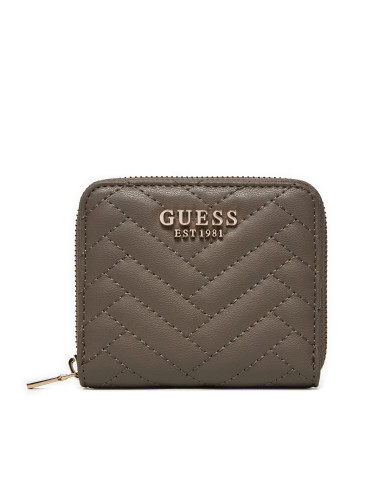 Малък дамски портфейл Guess SWQG95 08137 Кафяв