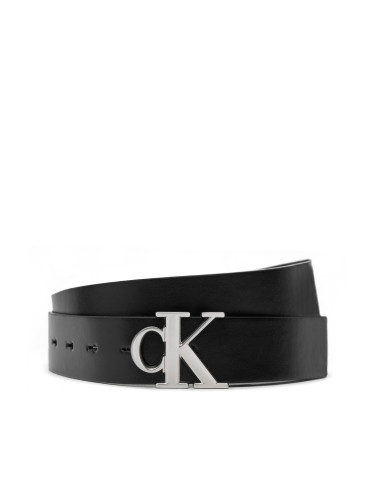 Дамски колан Calvin Klein Jeans Mono Pl Rev Lthr Belt K60K612288 Черен