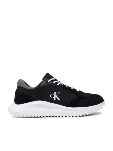 Сникърси Calvin Klein Jeans Eva Runner Low Mg Wmm YM0YM01145 Черен