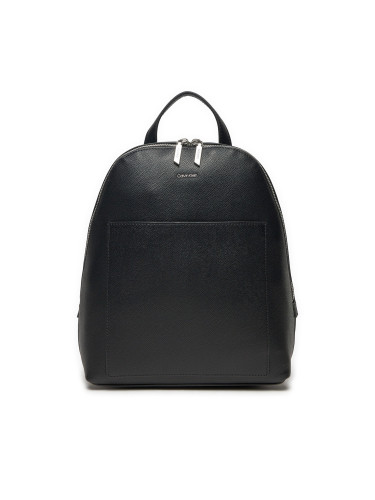 Раница Calvin Klein Ck Must Dome Backpack_Caviar K60K613087 Черен